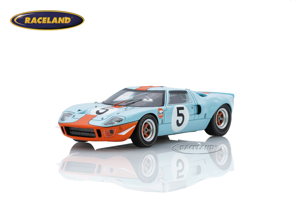 Ford GT40 Gulf John Wyer Automotive Sieger 6H Watkins Glen WM 1968