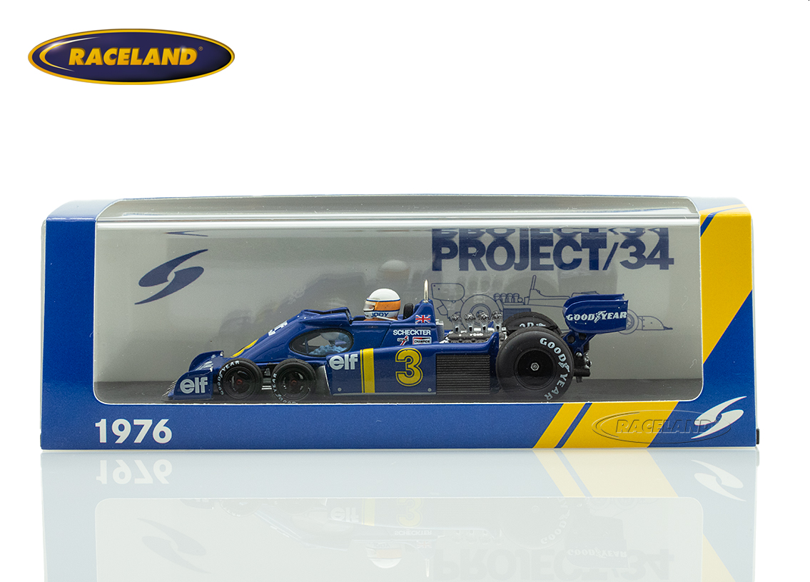 Tyrrell P34 Cosworth V8 elf Team Tyrrell F1 2° GP England Brands Hatch 1976