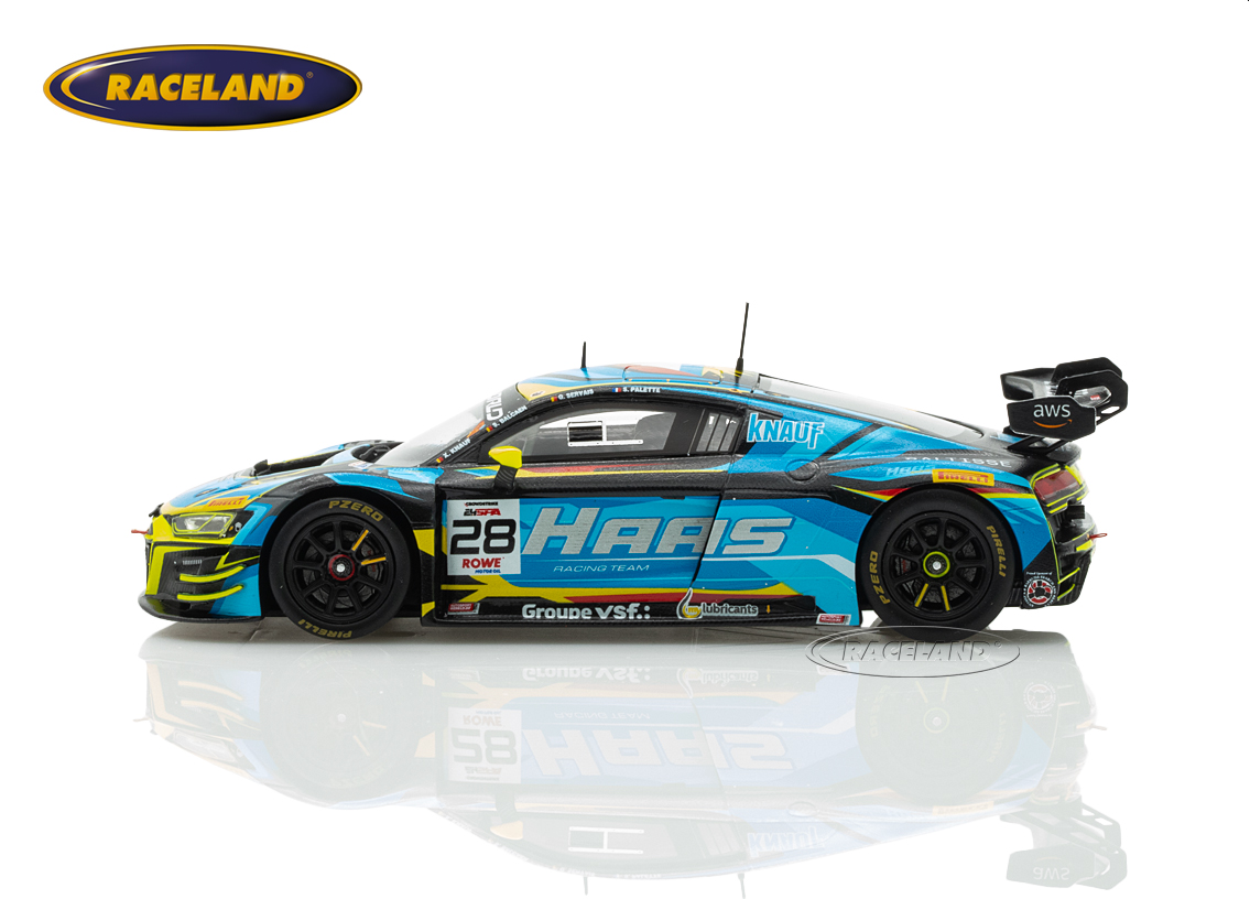 Audi R8 LMS GT3 EVO II Haas RT 44° 24H Spa 2025