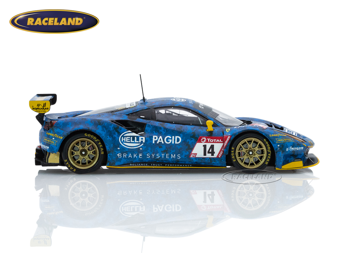 Ferrari 488 GT3 Hella Pagid Racing One 22° 24H Nürburgring 2021