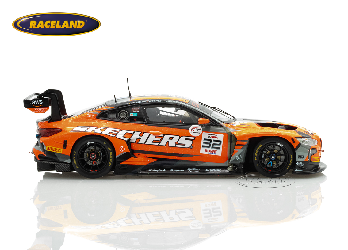 BMW M4 GT3 Evo Team WRT 7° 24H Spa 2025