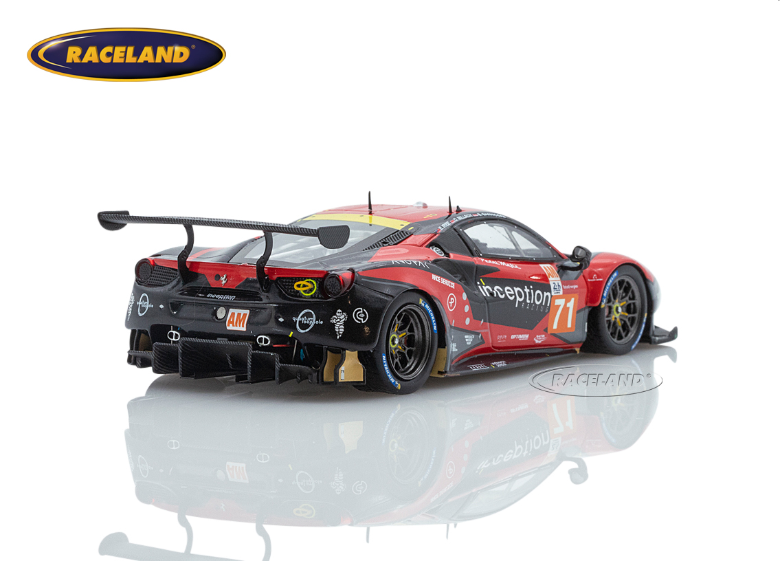 Ferrari 488 GTE Evo Inception Racing LMGTEAm 41° Le Mans 2021