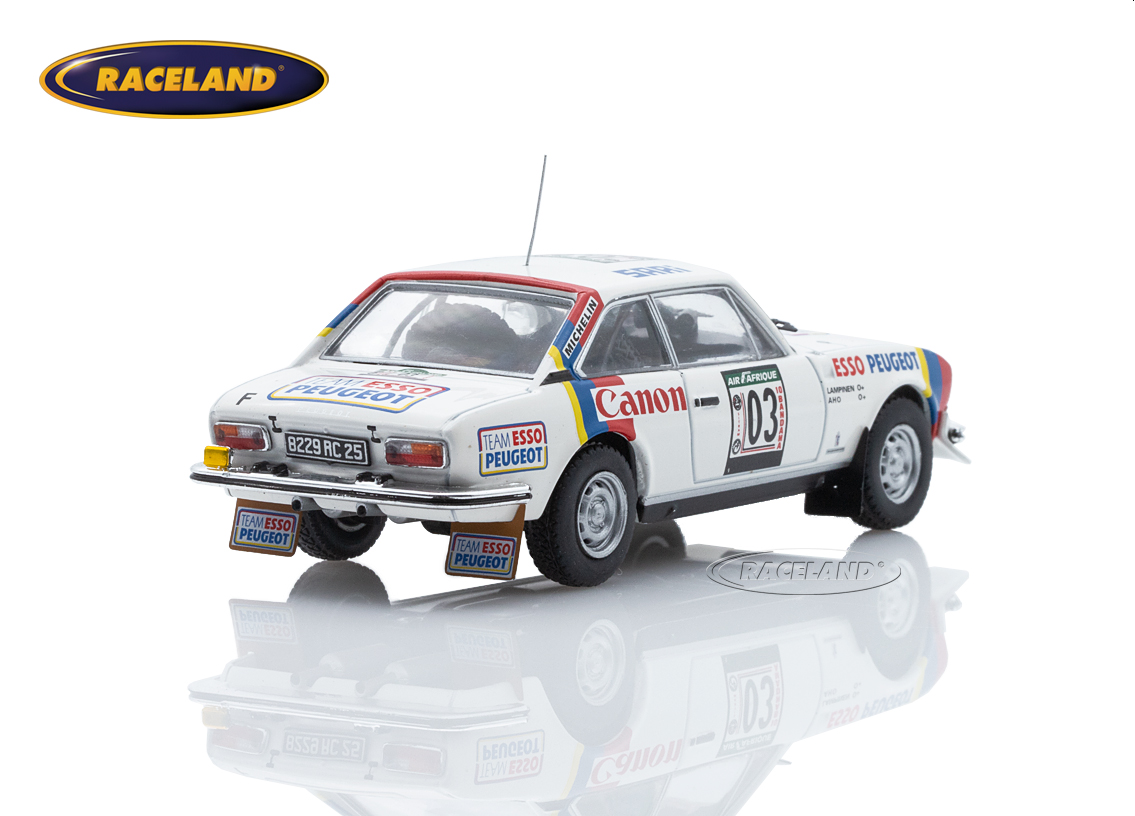 Peugeot 504 Coupe V6 Esso Peugeot 4° Rallye Elfenbeinküste 1978