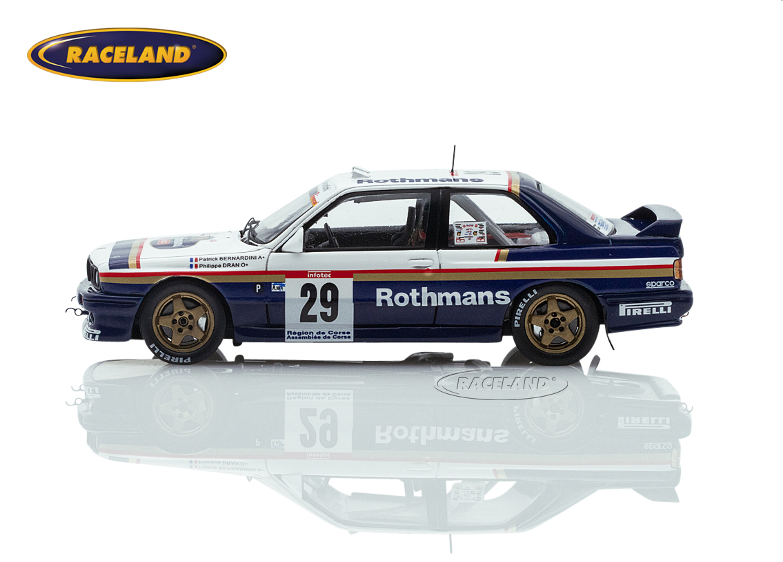 BMW M3 E30 Rothmans Racing 7° Rallye Korsika 1991