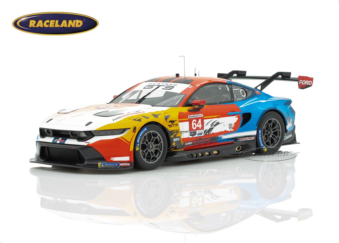 Ford Mustang GT3 Multimatic Motorsports 24° Laguna Seca IMSA 2024