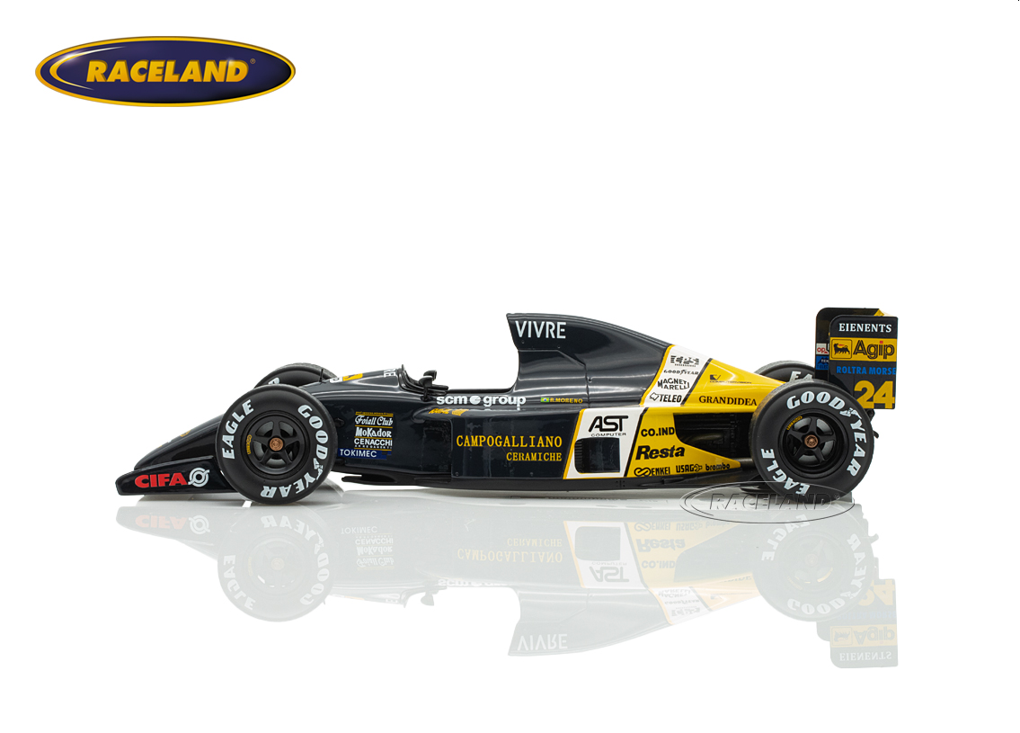 Minardi M191 Ferrari V12 F1 16° GP Australien Adeleide 1991