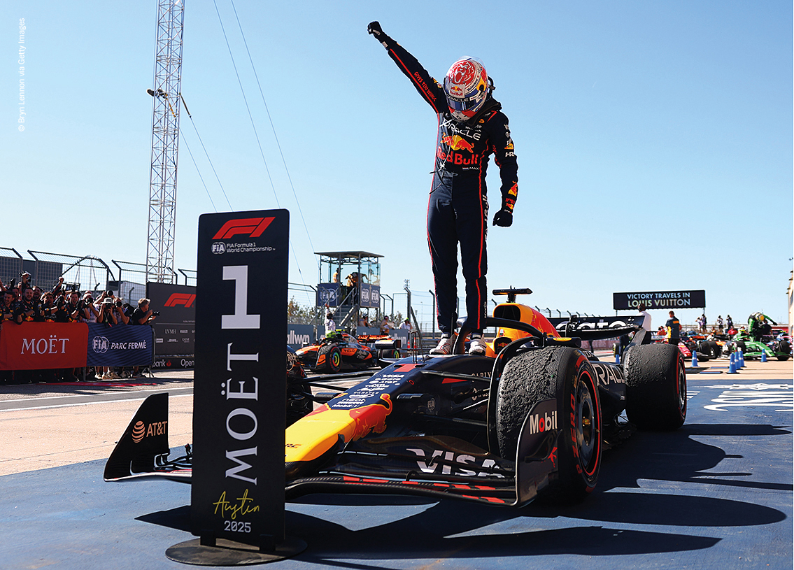 Red Bull RB21 Honda RBPT F1 Sieger GP USA Austin 2025
