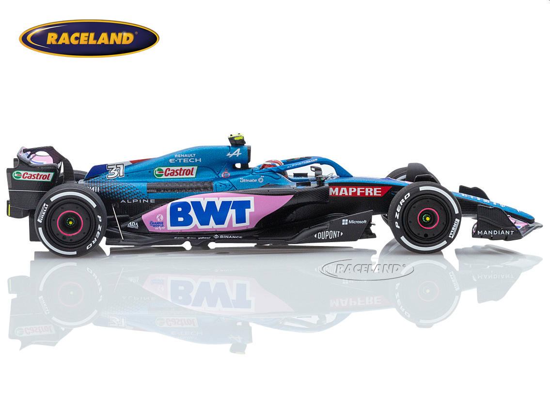 Alpine A522 Renault BWT F1 5° GP Österreich 2022 100. Rennen