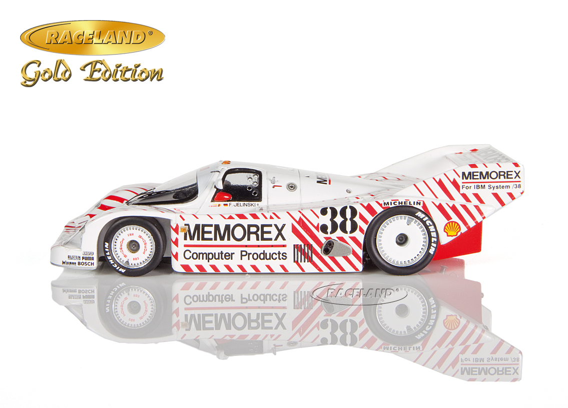 Porsche 962C Memorex Brun 4° Norisring 100 Meilen WM 1986