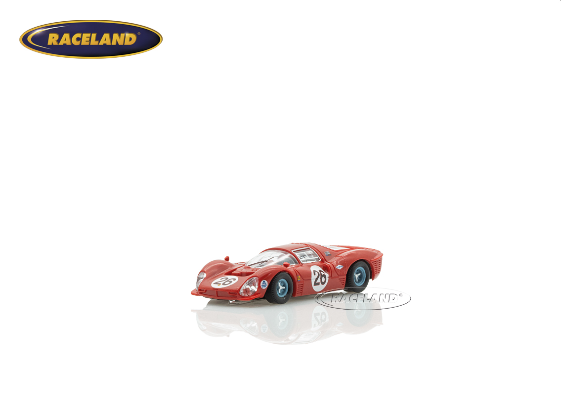 Ferrari 412 P Berlinetta N.A.R.T. 3° 24H Daytona 1967