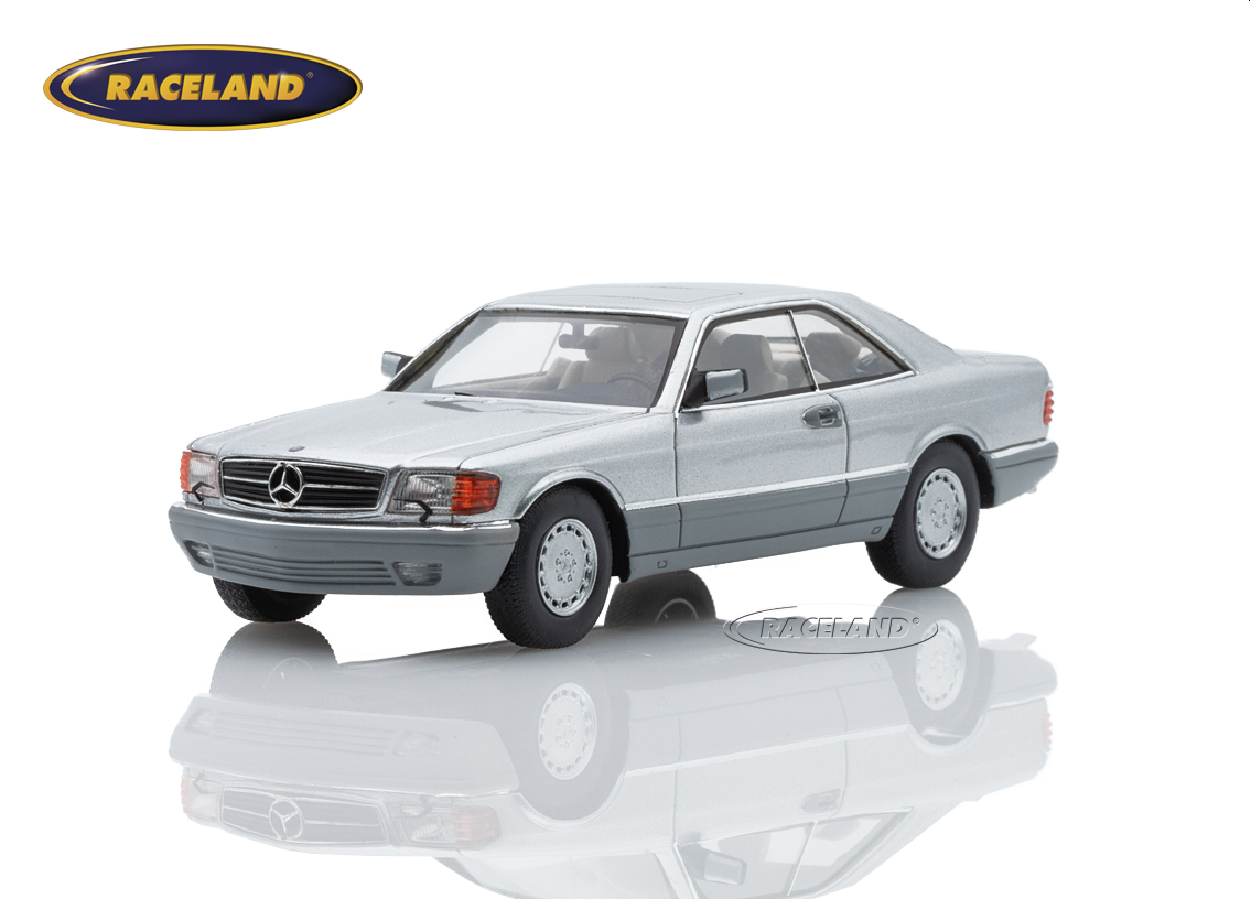 Mercedes-Benz 560 SEC 1989 - silber