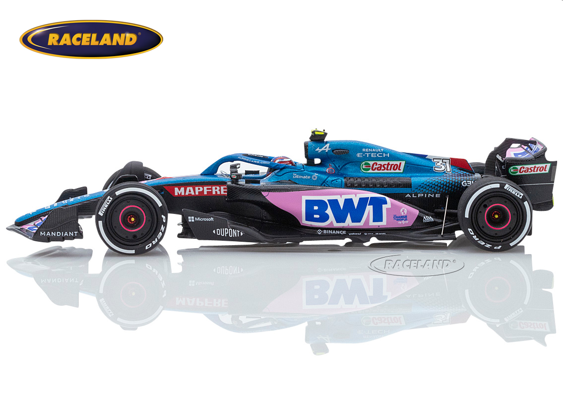 Alpine A522 Renault BWT F1 5° GP Österreich 2022 100. Rennen