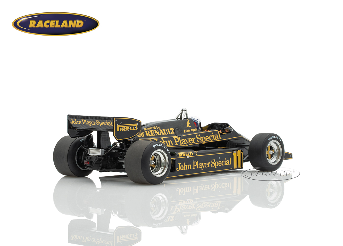 Lotus 93T Renault V6 Turbo F1 JPS John Player Special GP Monaco 1983