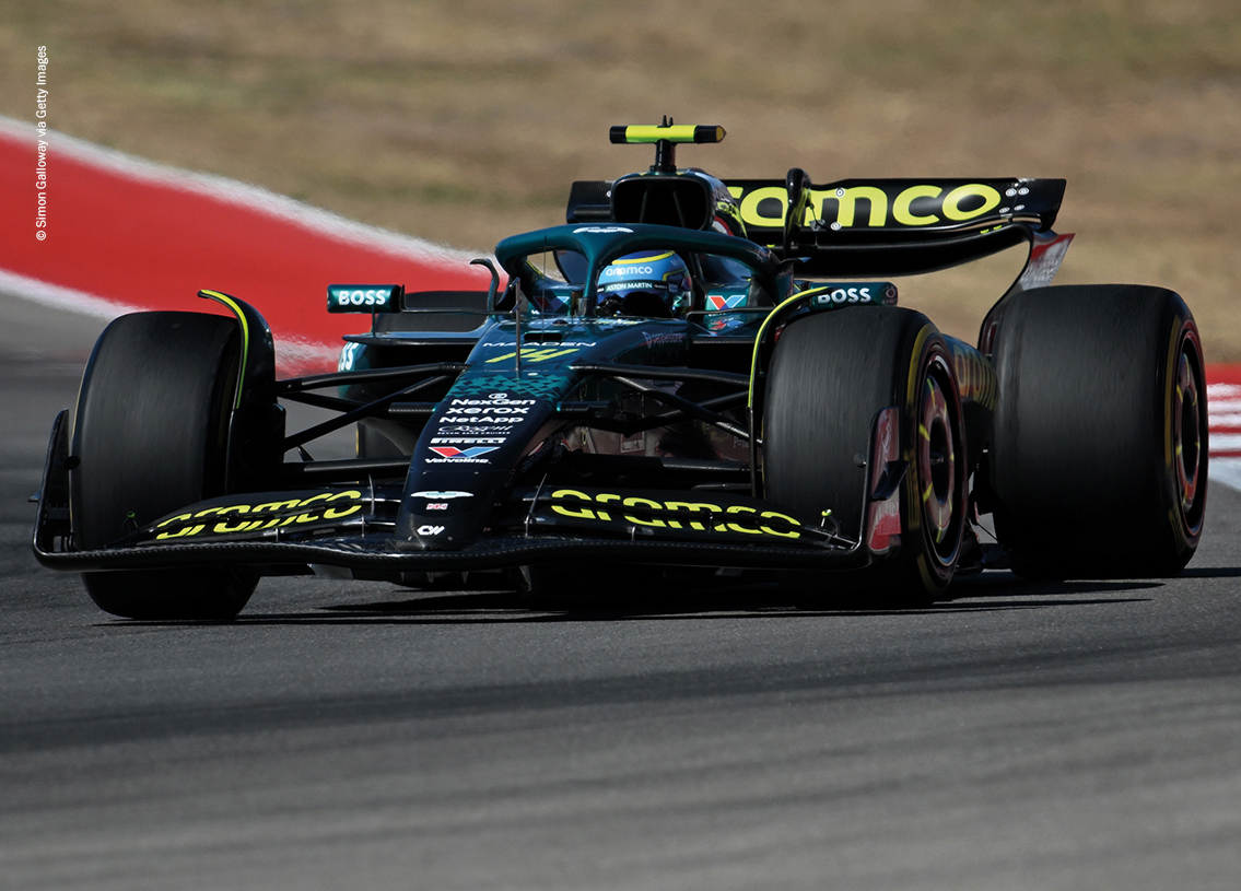 Aston Martin AMR25 Mercedes F1 Aramco 10° GP USA Austin 2025