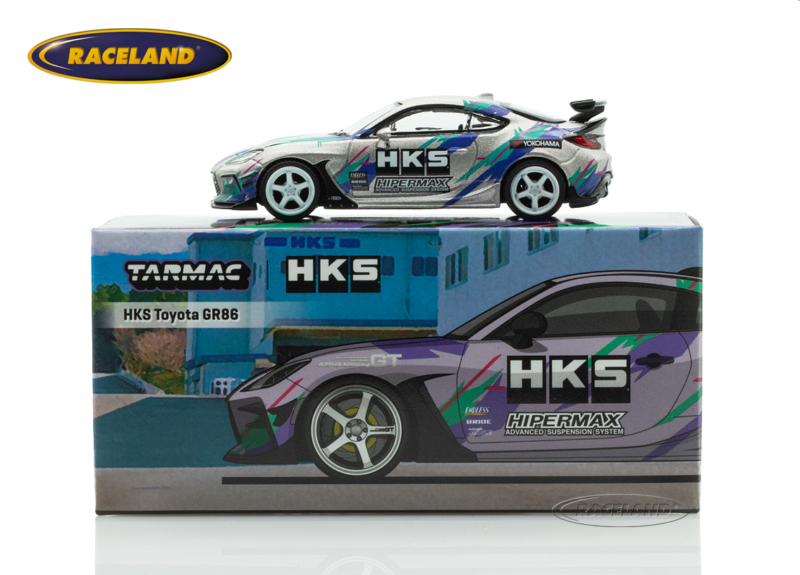 Toyota GR86 HKS 2024 -in einer limitierten HKS Blechdose