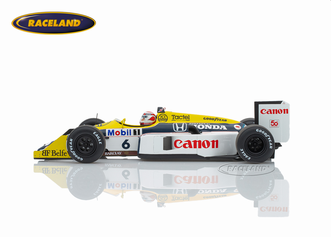 Williams FW11b Honda V6 Turbo F1 Canon Sieger GP Italien Monza Weltmeister 1987