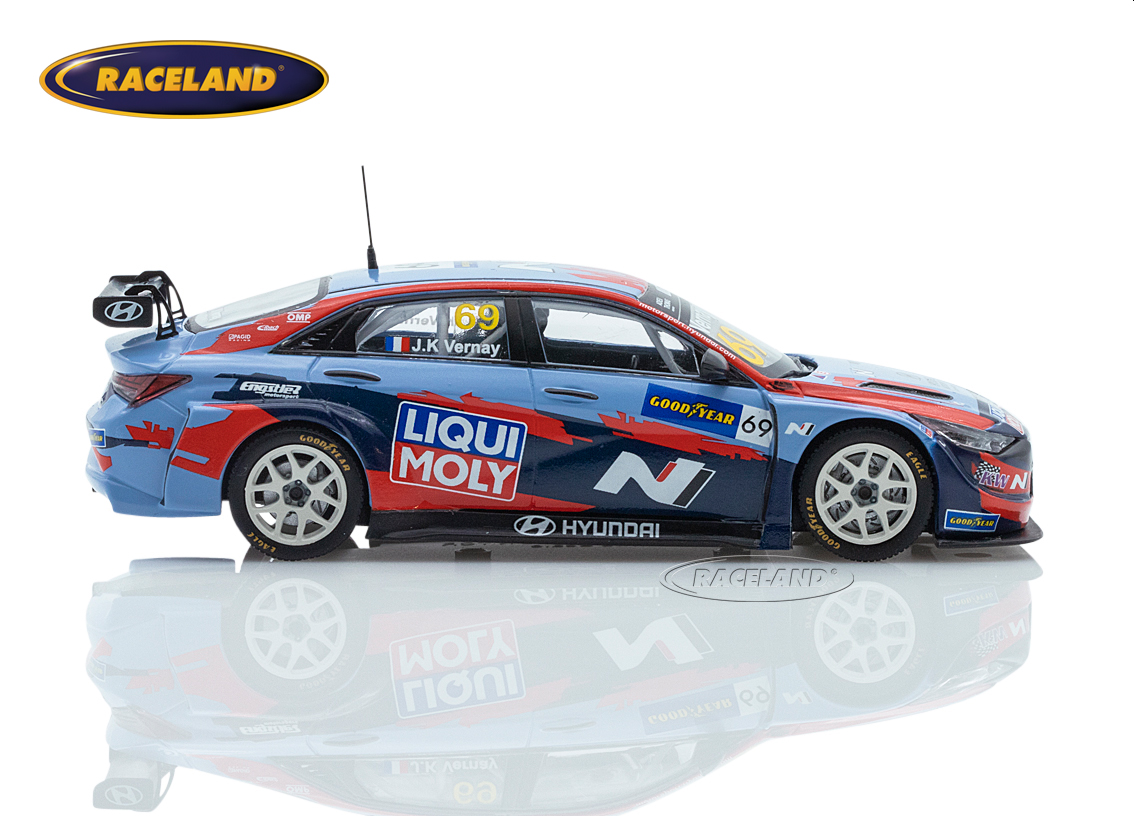 Hyundai Elantra N TCR Liqui Moly Sieger Rennen 2 WTCR Deutschland 2021