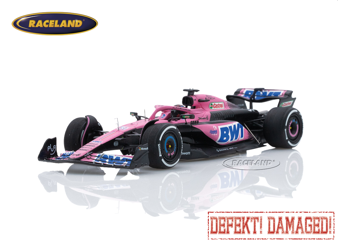 Alpine A523 Renault F1 BWT 8° GP Saudi Arabien 2023
