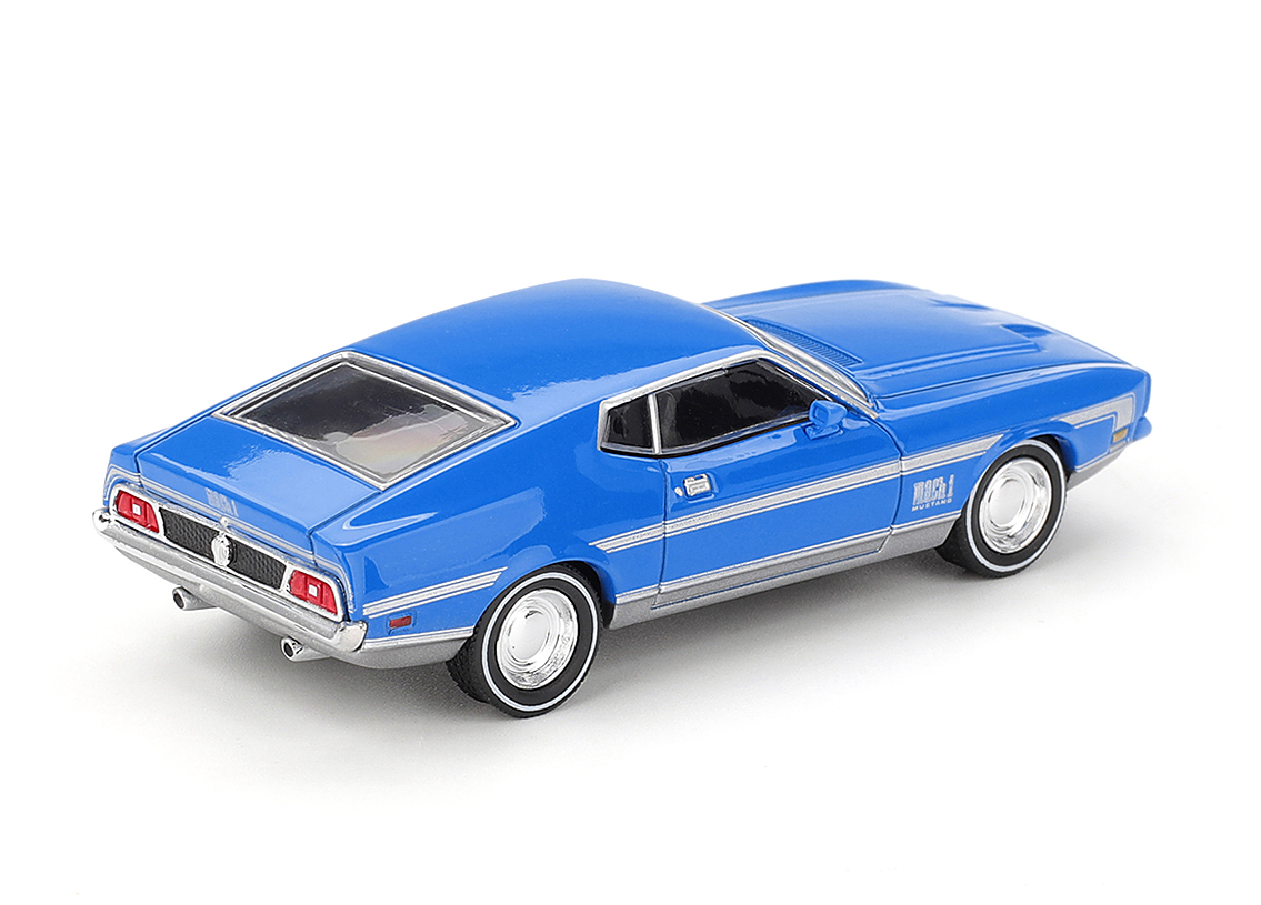 Ford Mustang Mach 1 Grabber 1971 - blau