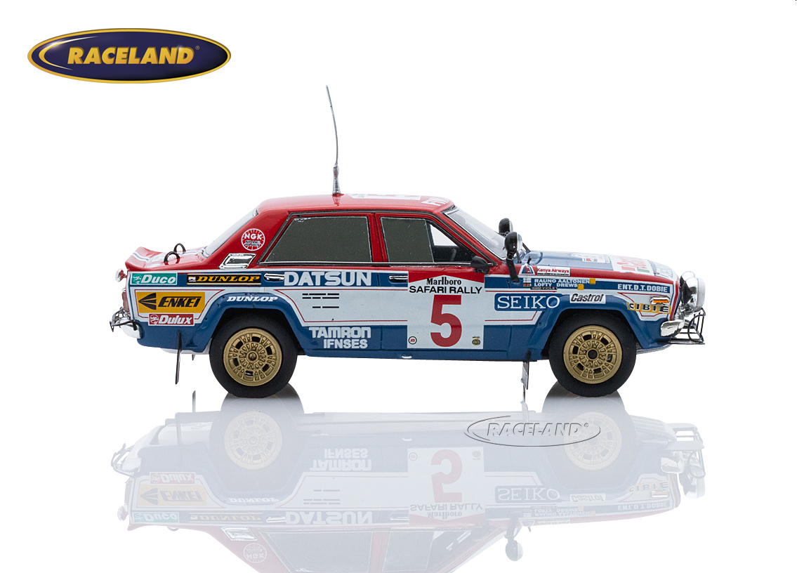 Datsun Violet GT D.T. Dobie Team Datsun 2° Safari Rallye 1981
