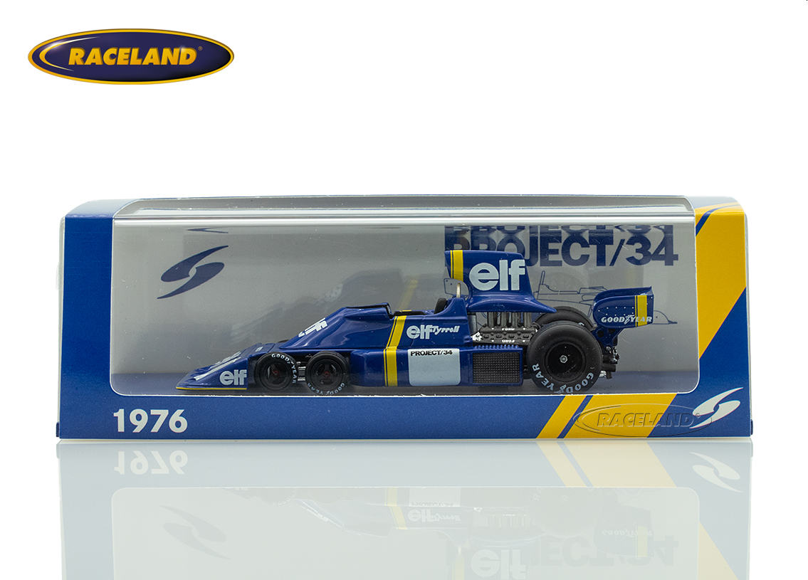 Tyrrell P34 Cosworth V8 elf Team Tyrrell F1 Präsentationsmodell 1975