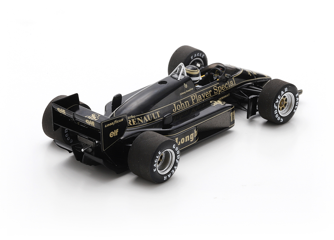 Lotus 98T Renault V6 F1 JPS Team 5° GP Ungarn Hungaroring 1986