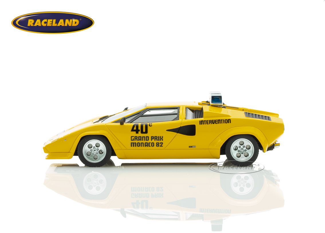 Lamborghini Countach F1 Pace Car GP Monaco 1982