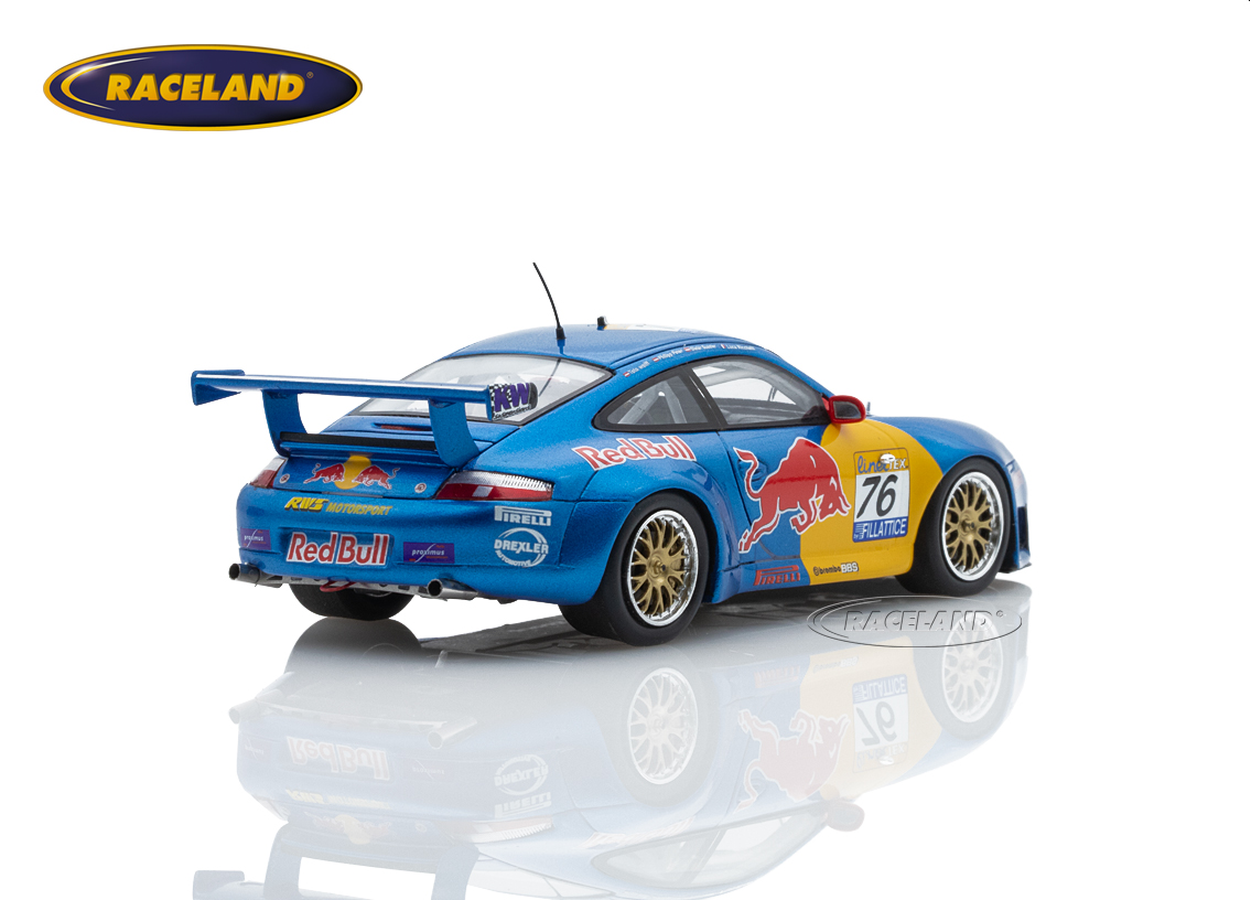 Porsche 911 GT3 RS 996 RWS Motorsport Red Bull 24H Spa 2002