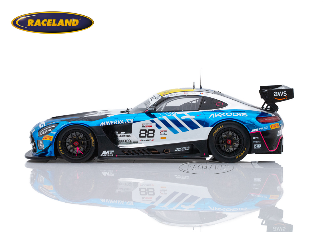 Mercedes-AMG GT3 Akkordis ASP Team 2° 24H Spa 2023