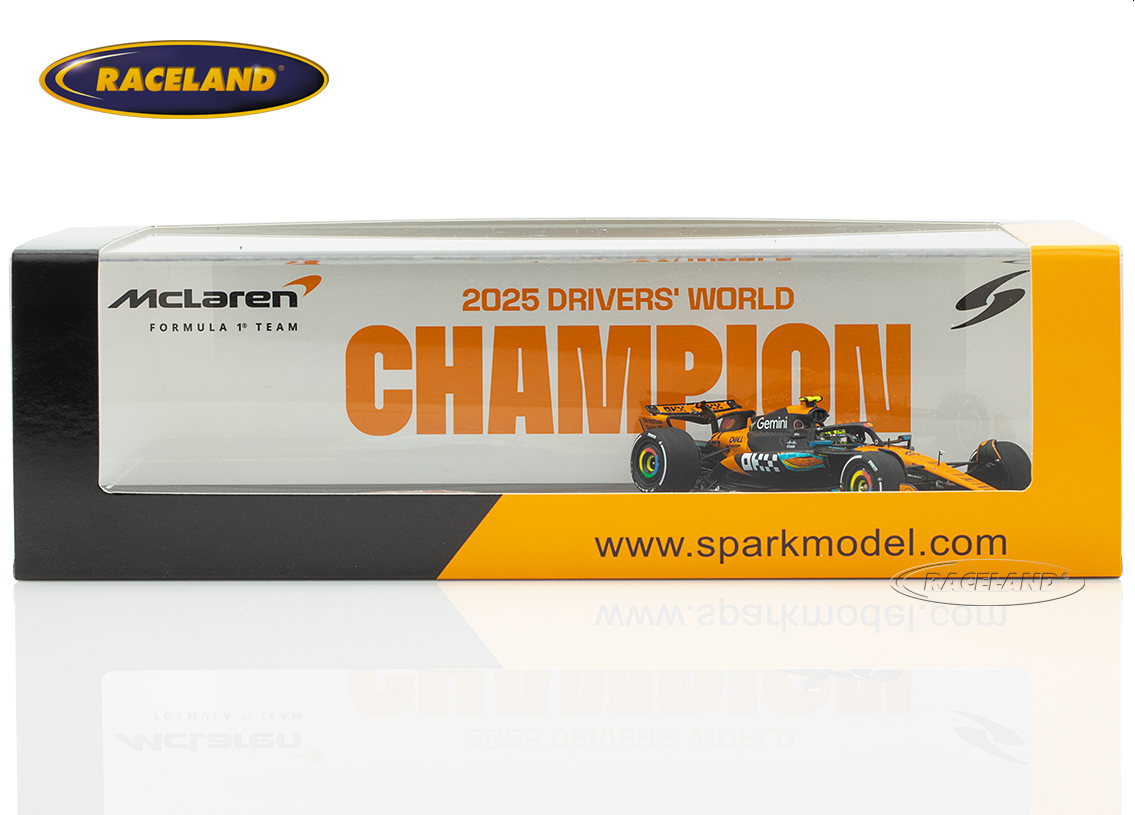 McLaren MCL39 Mercedes F1 3° GP Abu Dhabi Weltmeister 2025