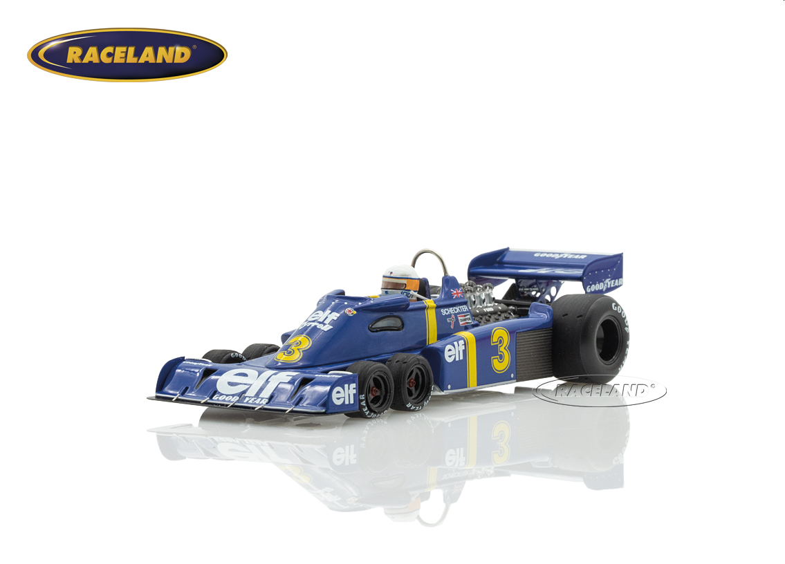 Tyrrell P34 Cosworth V8 elf Team Tyrrell F1 Sieger GP Schweden Anderstorp 1976