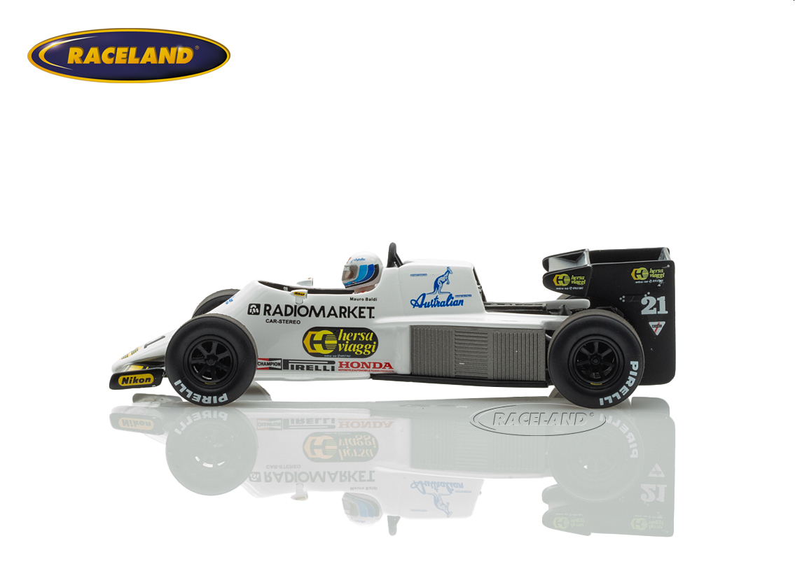 Spirit 101 Hart Turbo F1 Spirit Racing 8° GP San Marino Imola 1984
