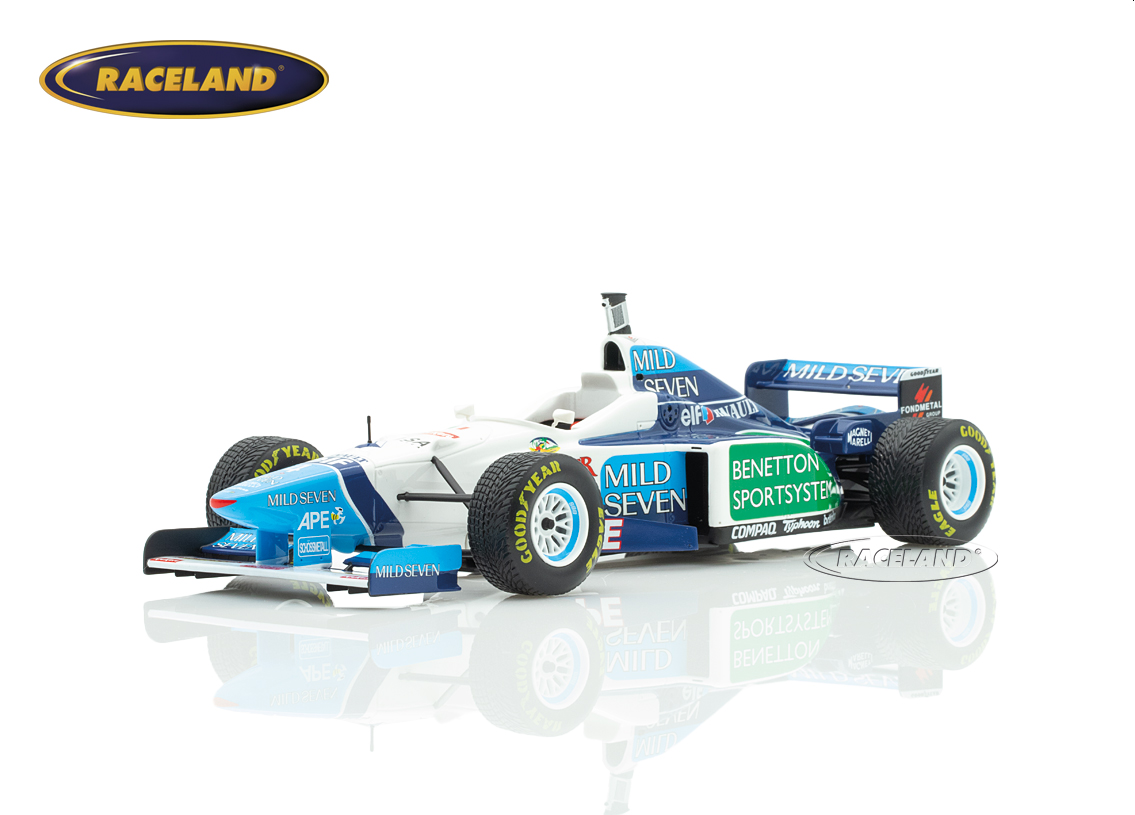Benetton B196 Renault V10 Mild Seven GP Spanien Barcelona 1996
