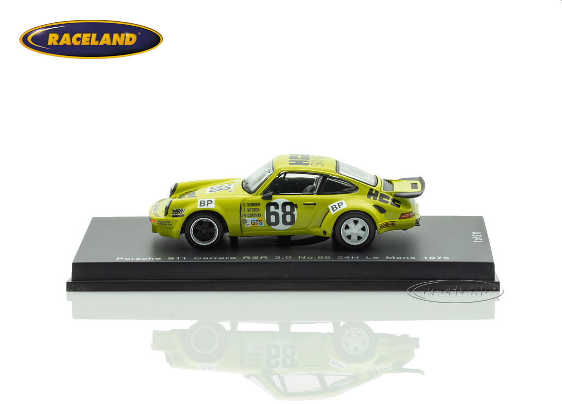 Porsche Carrera RSR Guy Verrier 40° Le Mans 1975