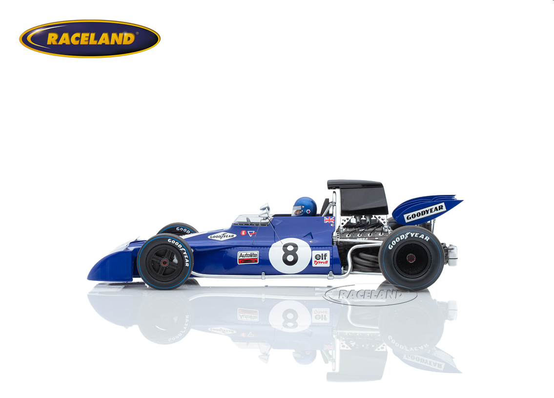 Tyrrell 004 Cosworth V8 F1 elf GP Frankreich Clermont-Ferrand 1972