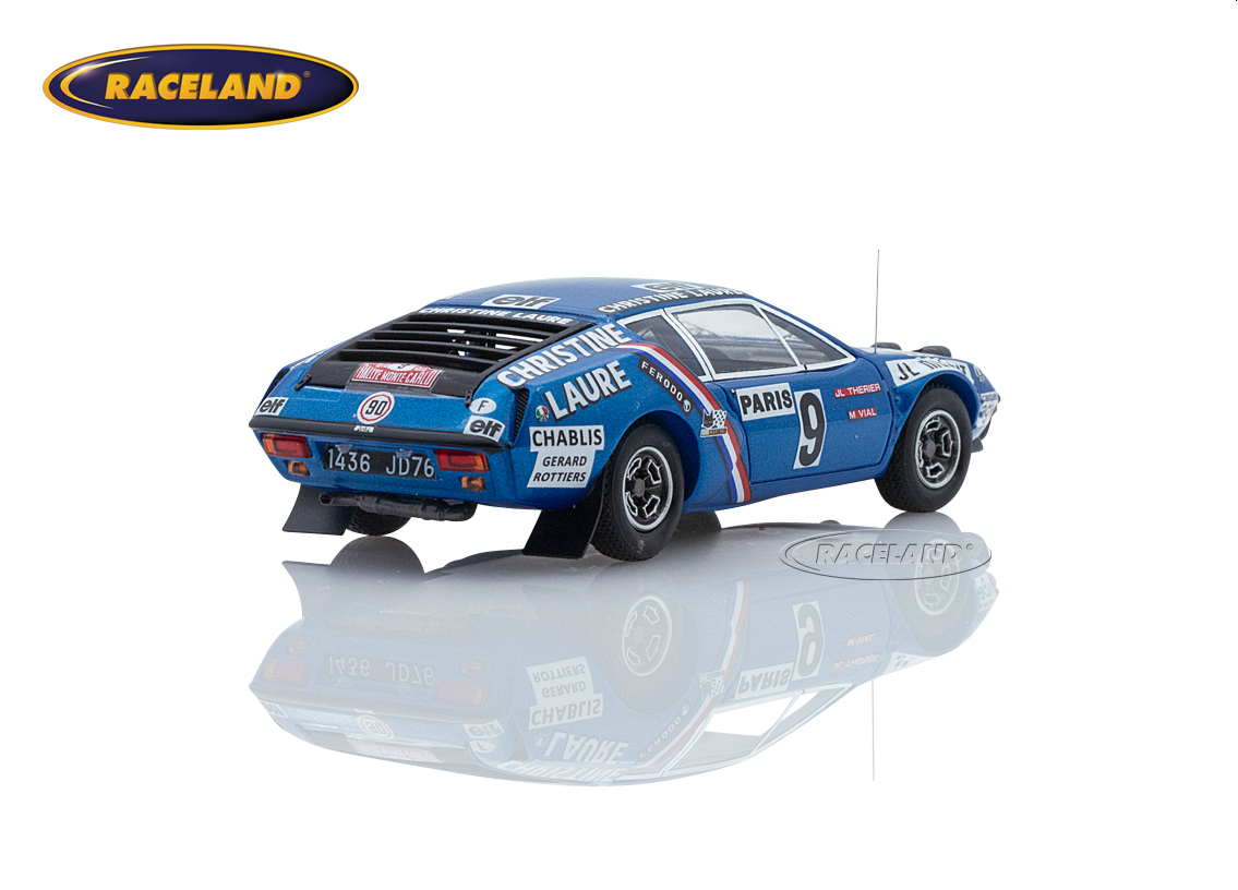 Alpine Renault A310 Christine Laure Rallye Monte Carlo 1976