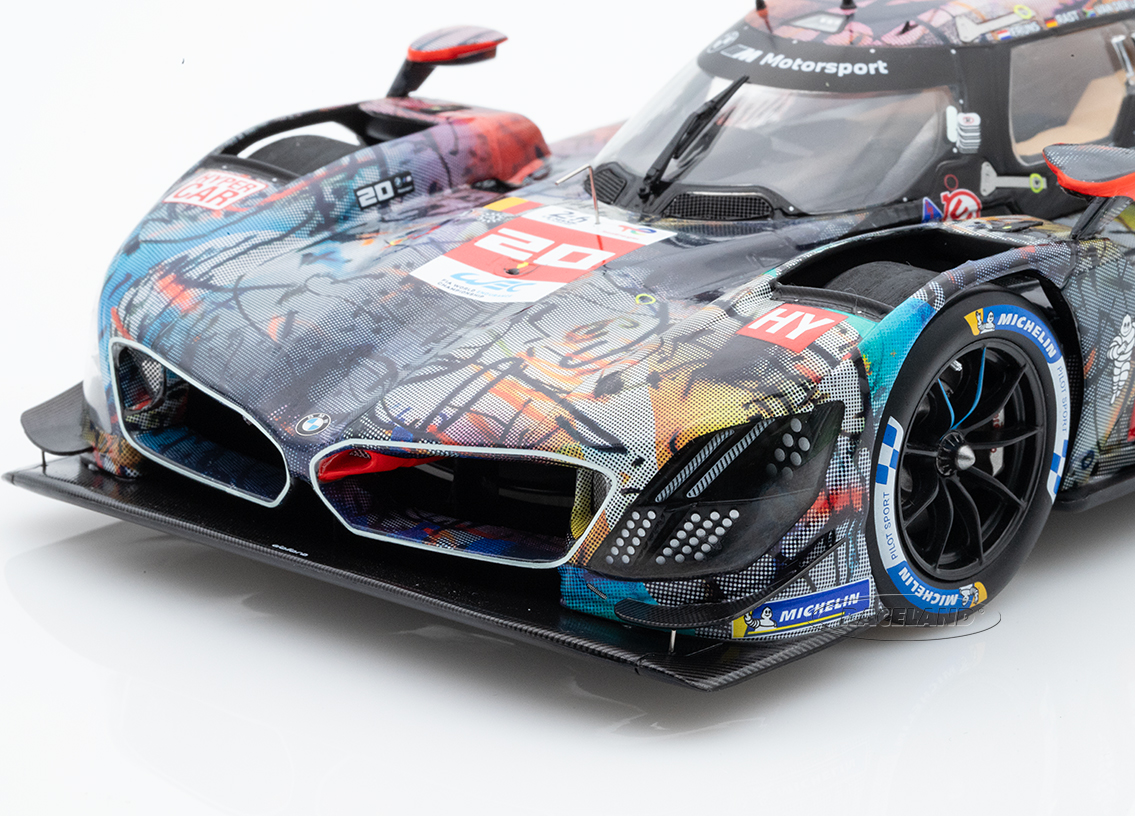 BMW M Hybrid V8 LMDh Team WRT Art Car Julie Mehretu Le Mans 2024