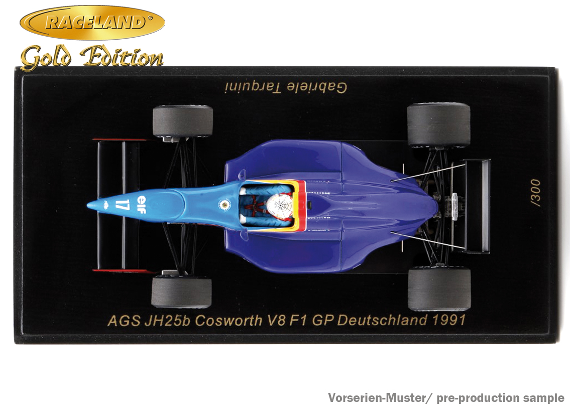 AGS JH25b Cosworth V8 F1 Paolo Fiori GP Deutschland 1991