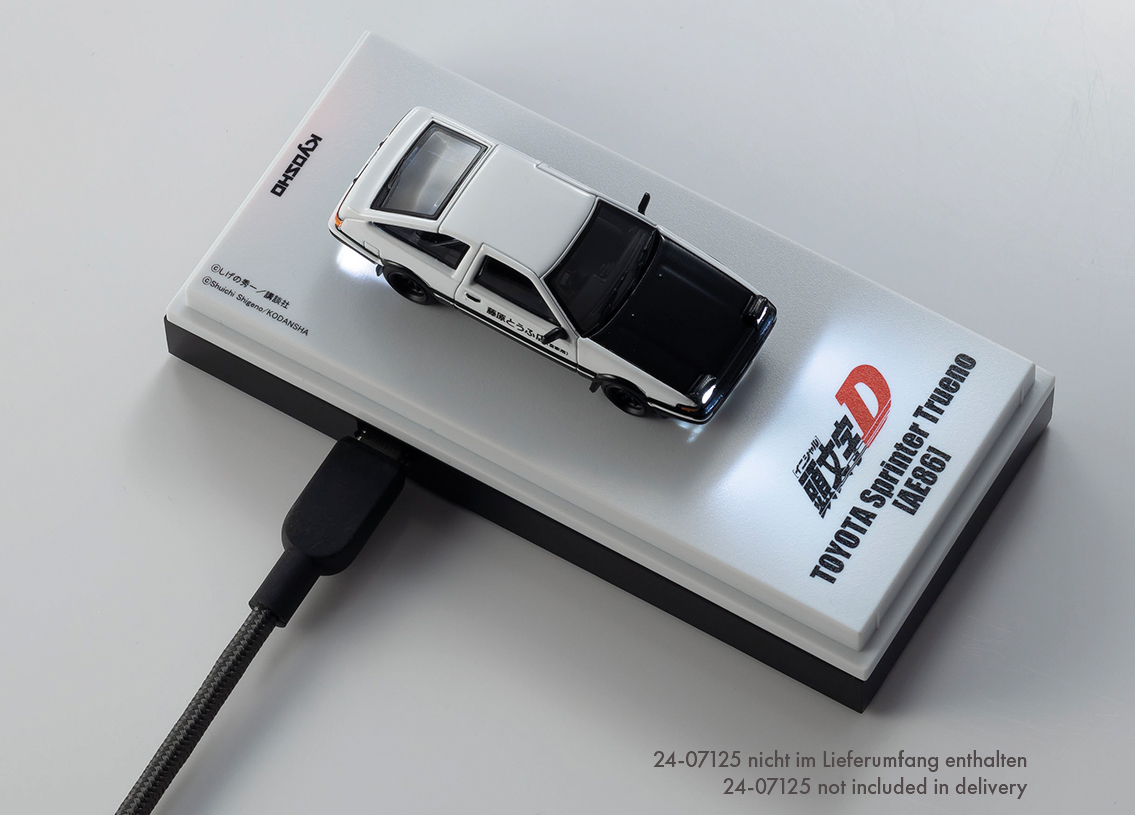 Toyota Sprinter Initial D 1995 Mit LED Scheinwerfern und Rückleuchten