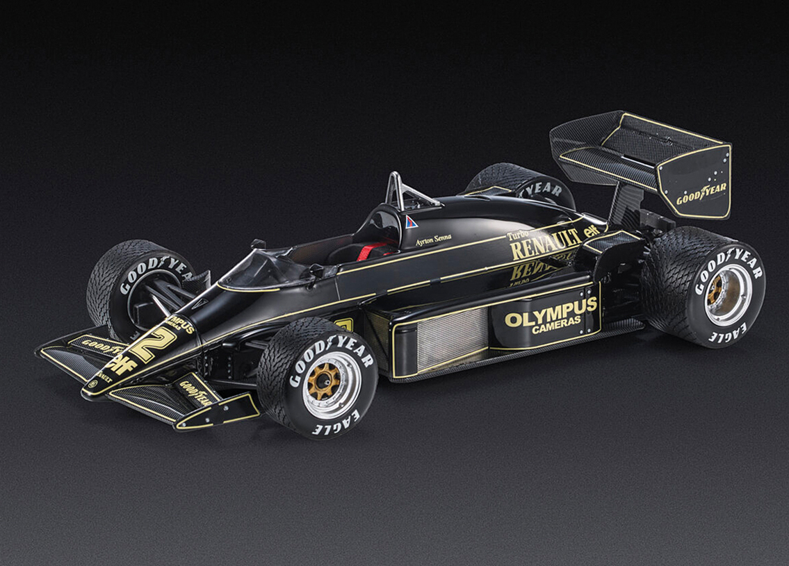 Lotus 97T Renault V6 F1 JPS Team Lotus Sieger GP San Marino 1985