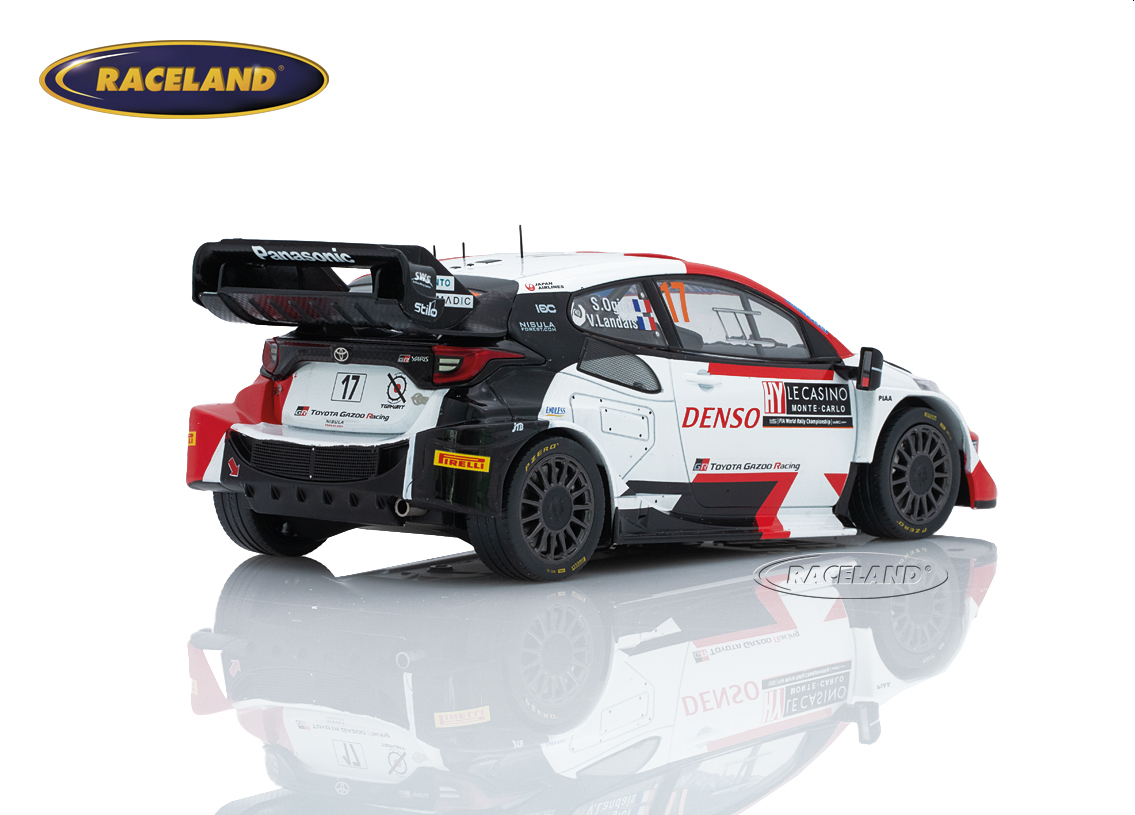 Toyota GR Yaris Rally1 Gazoo Racing WRT Sieger Rallye Monte Carlo 2023