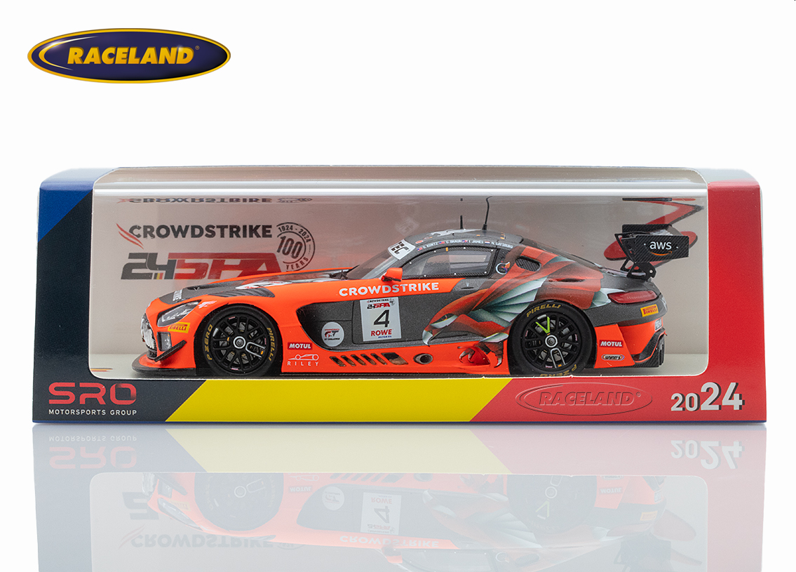 Mercedes AMG GT3 Evo CrowdStrike by Riley Sieger Pro-Am 29° 24H Spa 2024