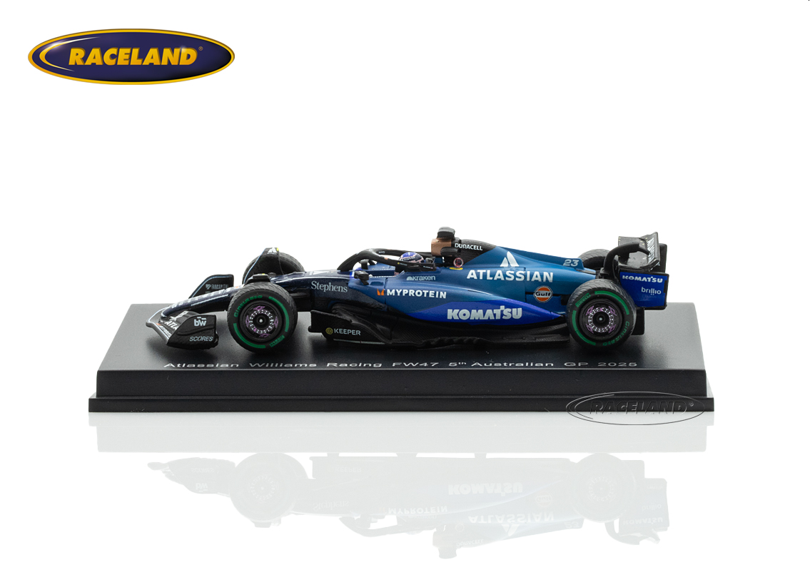 Williams FW47 Mercedes F1 Atlassian 5° GP Australien Melbourne 2025