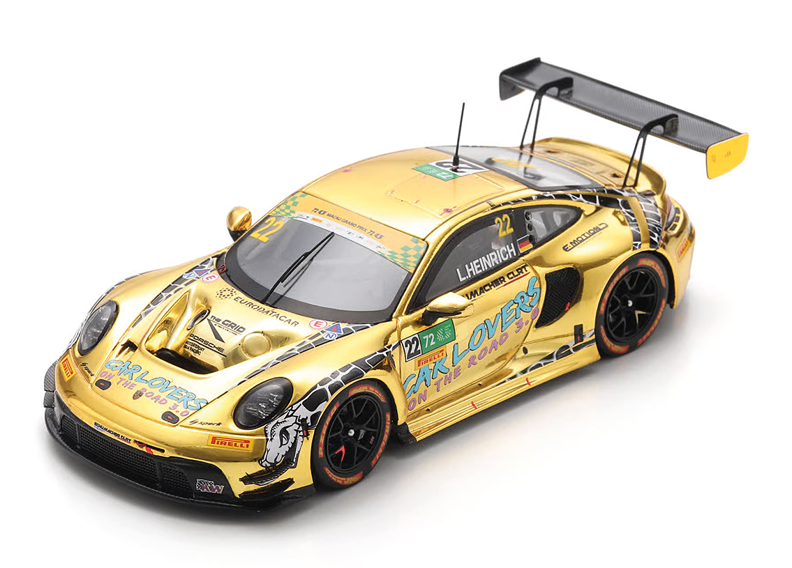 Porsche 911 GT3 R Schumacher CLRT 3° FIA GT World Challenge Macau 2025