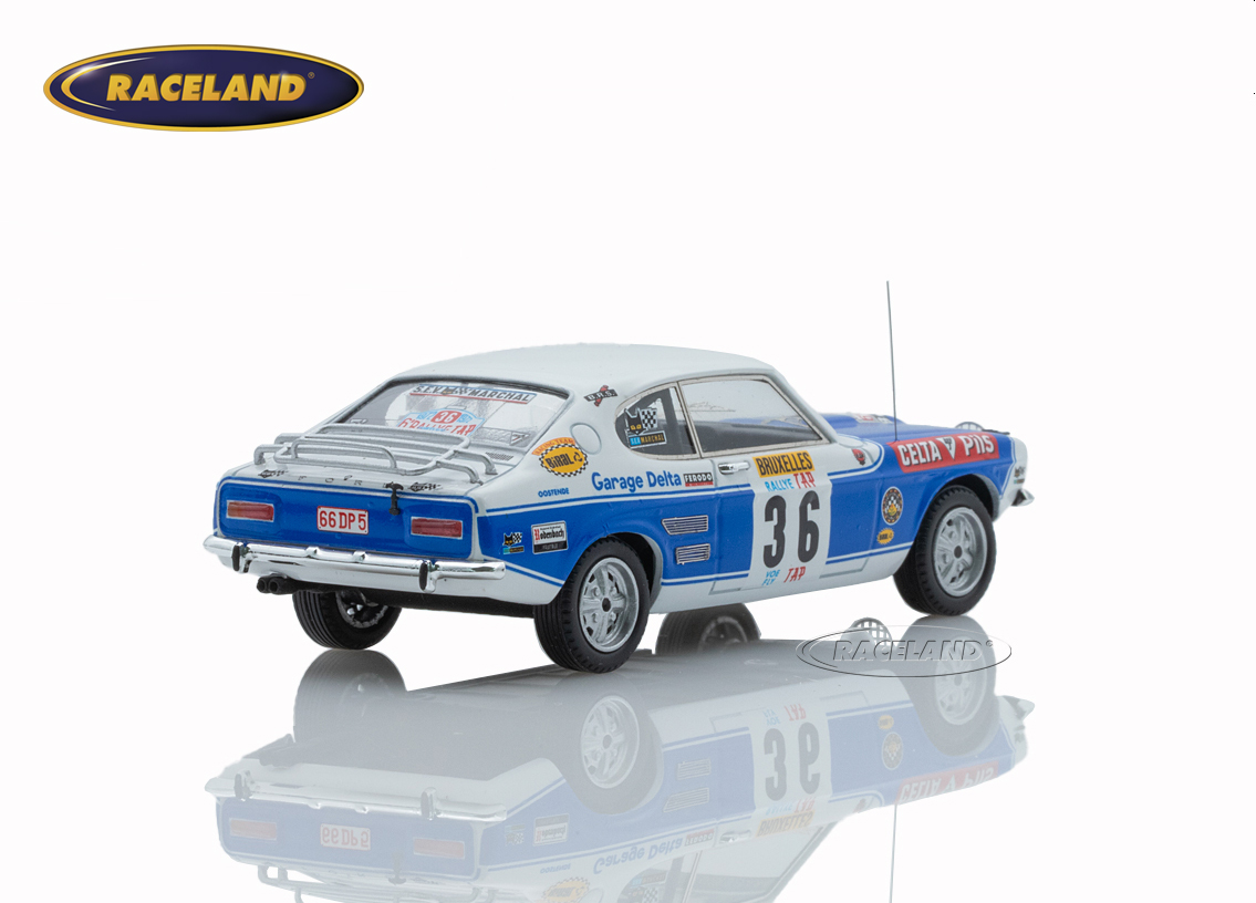 Ford Capri Racing Team Biral TAP Rallye 1972