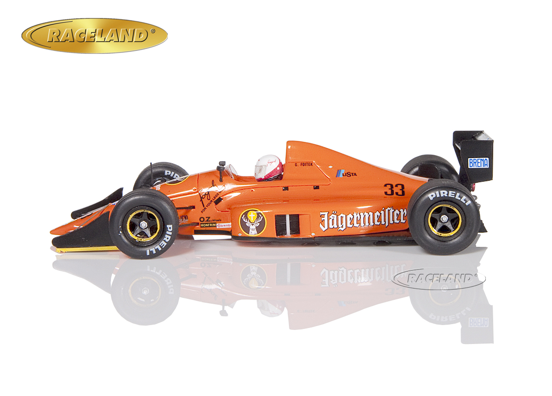 Eurobrun ER189 Judd F1 Jägermeister GP Deutschland Hockenheim 1989