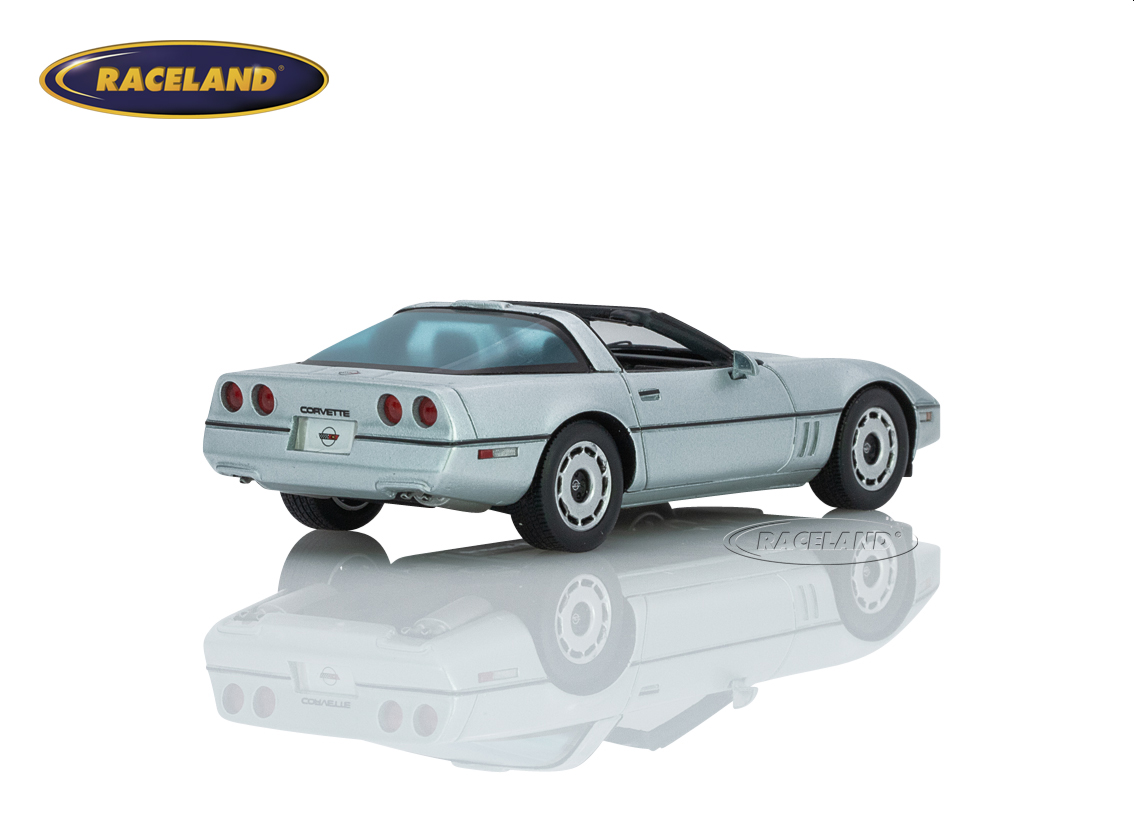Chevrolet Corvette C4 1984 offen - silber