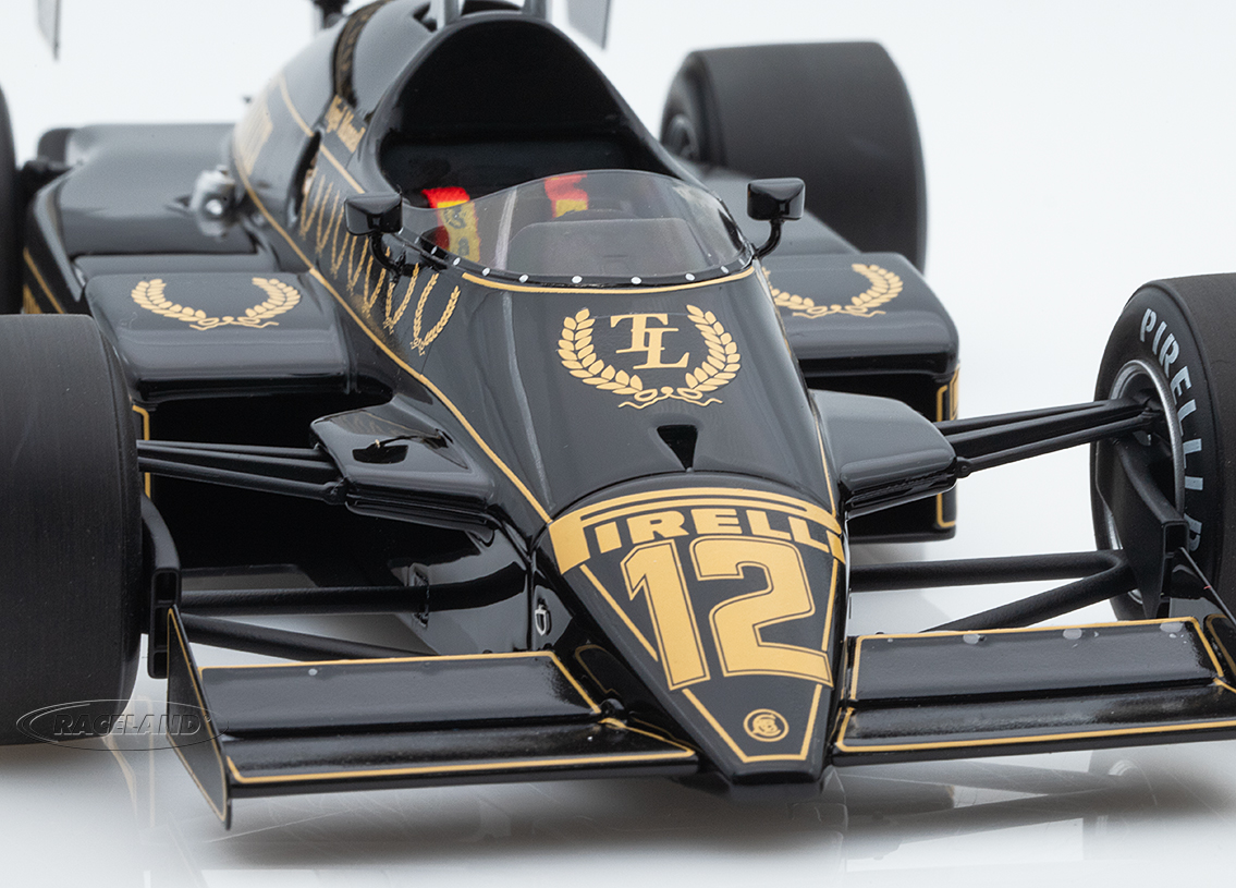 Lotus 94T Renault V6 F1 John Player Special 4° GP England Silverstone 1983