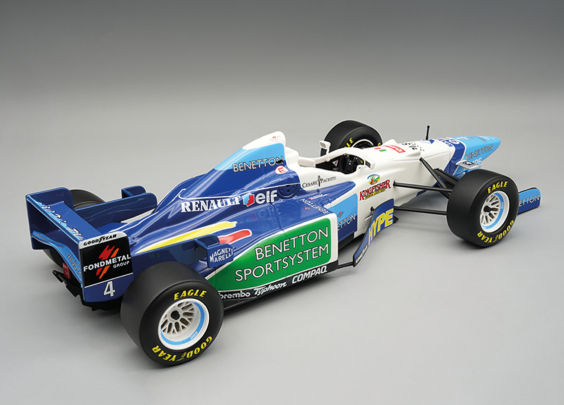 Benetton B196 Renault V10 Mild Seven GP Monaco 1996