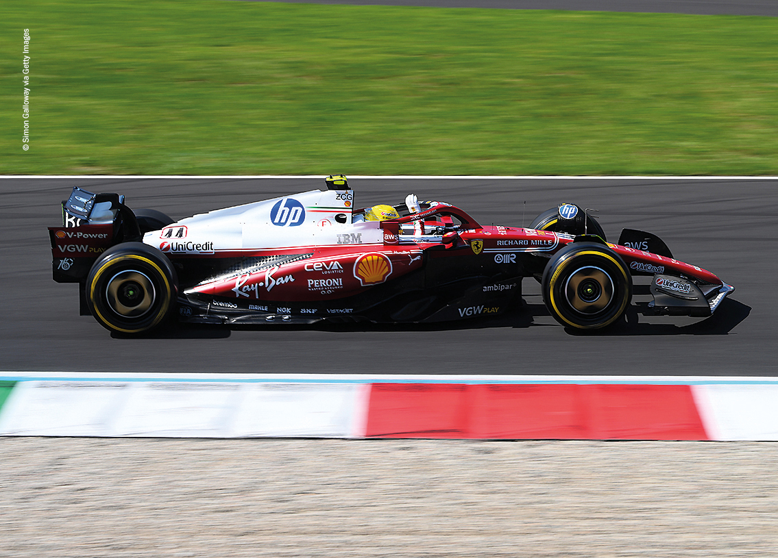 Ferrari SF-25 Scuderia Ferrari F1 6° GP Italien Monza 2025